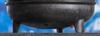 Submersible pump for dirty water with flushing system and rigid float