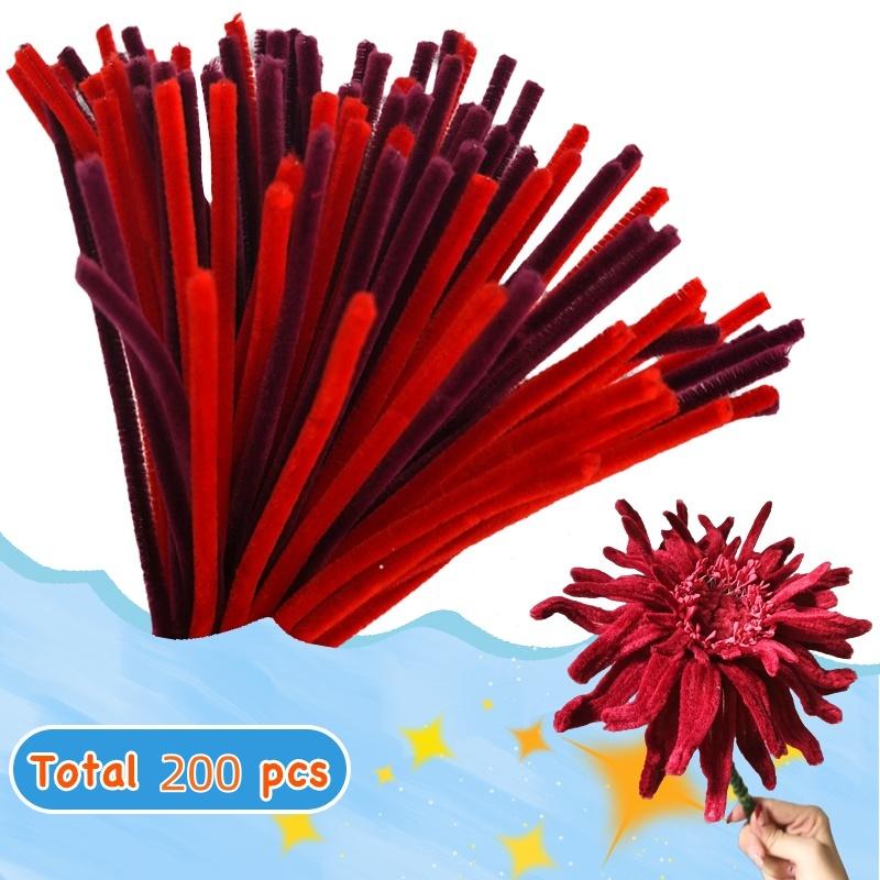 Pipe Cleaners, Chenille Stems Creative Pipe Cleaners Craft, Multi-Color Pipe Cleaners Craft Supplies for Home DIY Hand Arts