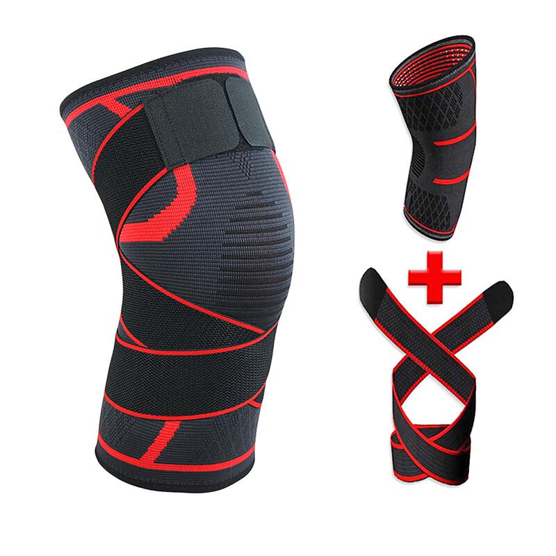 

Xunling Outdoor Sports Compression Knit Knee Brace (Pair) XXL