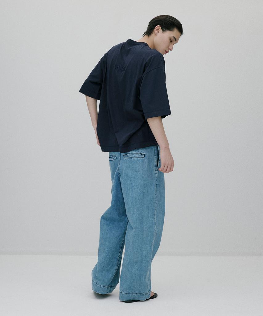 Sunjin Sarang Yurang Oversized T-Shirt [Navy]