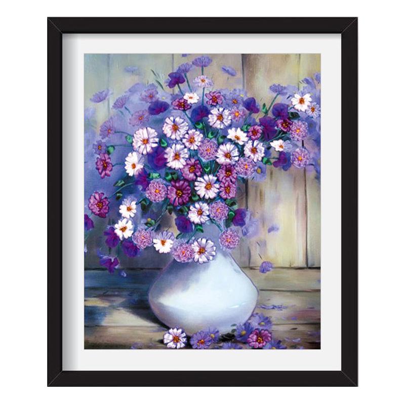 

HUACAN полная алмазная живопись свадебное украшение 3D цветок Алмазная вышивка 5D DIY вышивка крестиком Алмазная мозаика рукоделие Full Round 20*30 cm