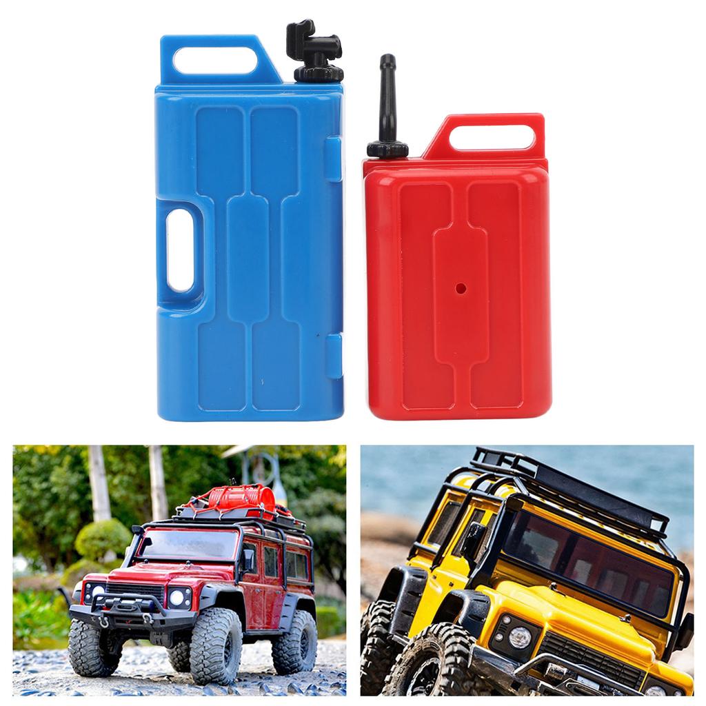 1Celsius10 Scale Simulation Gas Fuel   Can Set Plastic   Fuel   and   Gas Can for SCX10 1Celsius10 RC Crawlers