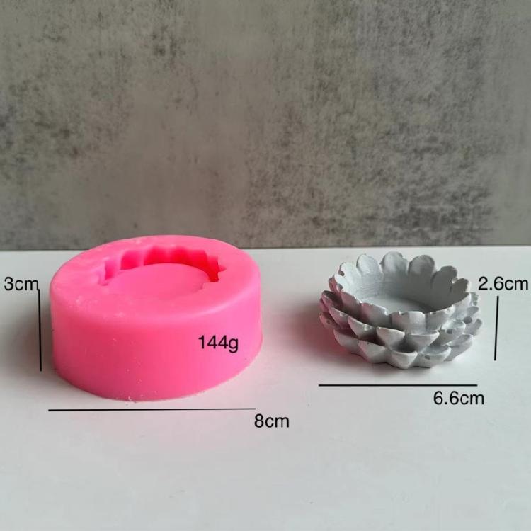 Silicone Crafts Molds Reusable Casting Epoxy Molds Candle Making Geometric Molds