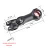 Mtb Road Bike Adjustable Stem Bicycle Handlebar Stem 31.8Mm /25.4Mm Ultralight Aluminum Alloy Bike Stem Riser Parts