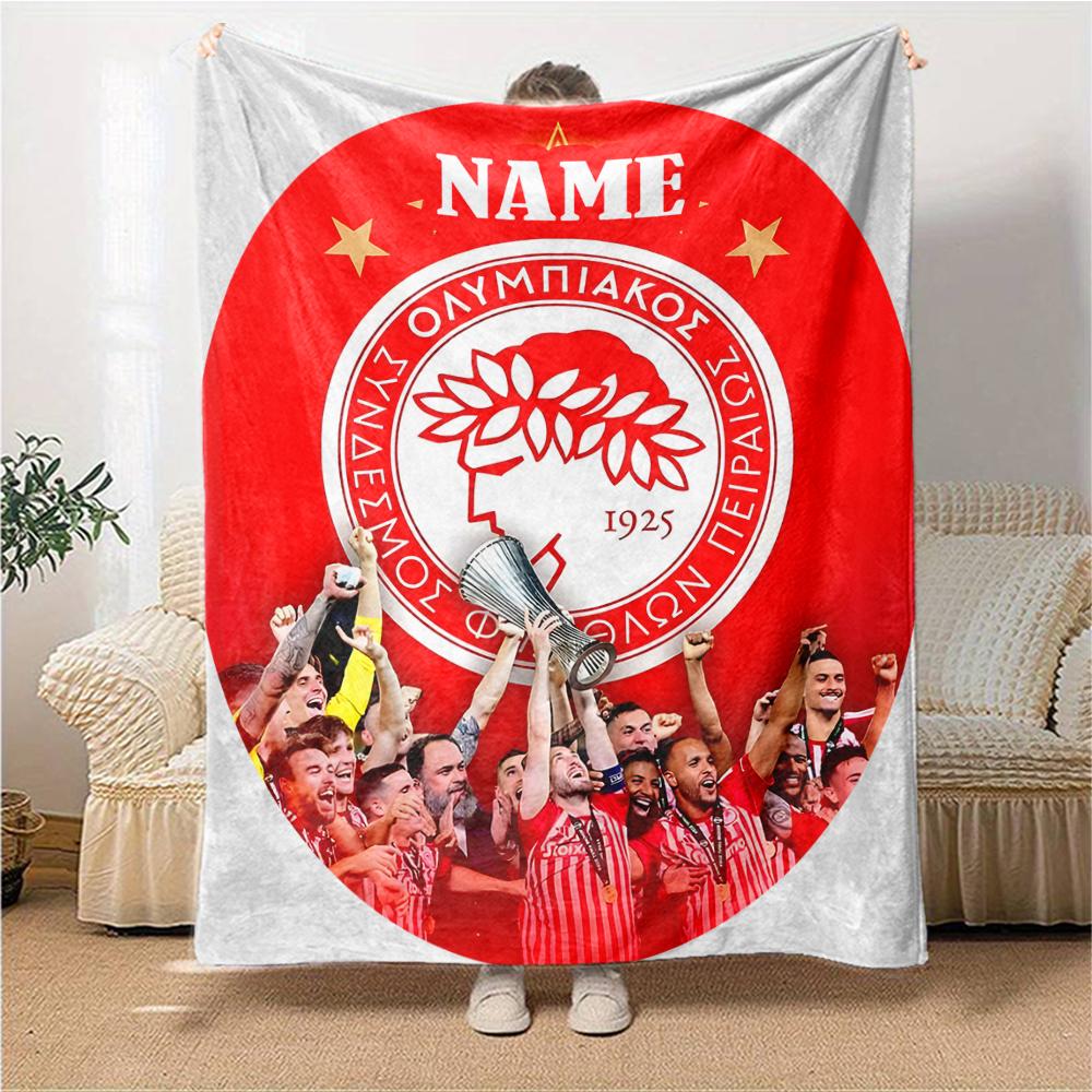 Custom Name Vancouver Whitecaps FC Jersey blanket for Couch & Bed, Plush Cozy Fuzzy Blanket Super Soft & Warm Blankets for Fall and Winter. 0908245