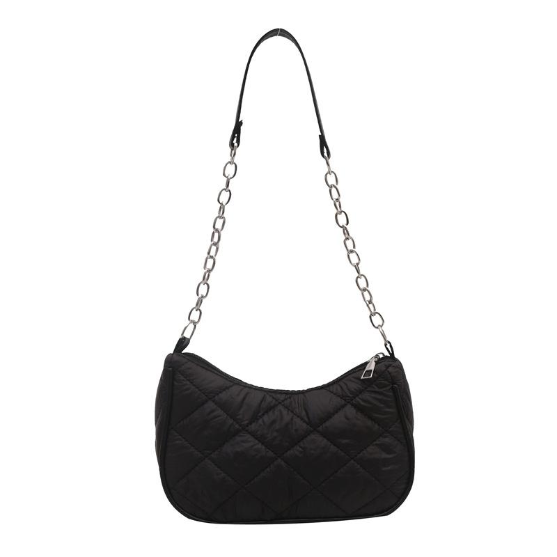 Popular Niche Design Bag Women's Versatile High-end Chain Shoulder Handbag Felt Armpit