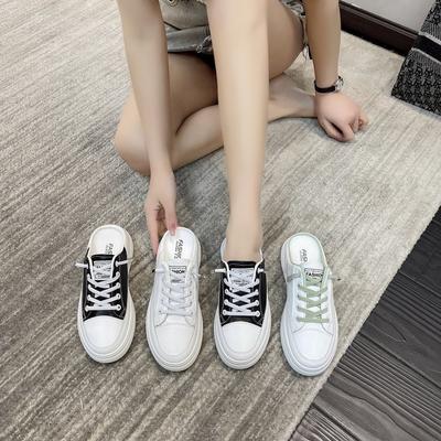 22 primavera, estate, autunno e inverno nuove scarpe da tavola scarpe per studenti a taglio basso punta rotonda con cinturino