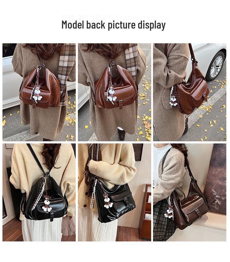 Multifunctional Fashion Backpack & Crossbody Bag with European & American Style