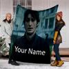 Custom Name The Count of Monte Cristo Theme Printed Blanket - Perfect for Couch, Bed, Travel & Outdoor Use | Machine Washable, Cozy & Durable.