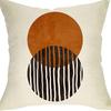 Popular Simple Abstract Geometric Pillow Case Nordic Morandi Home Sofa Car Cushion Cover