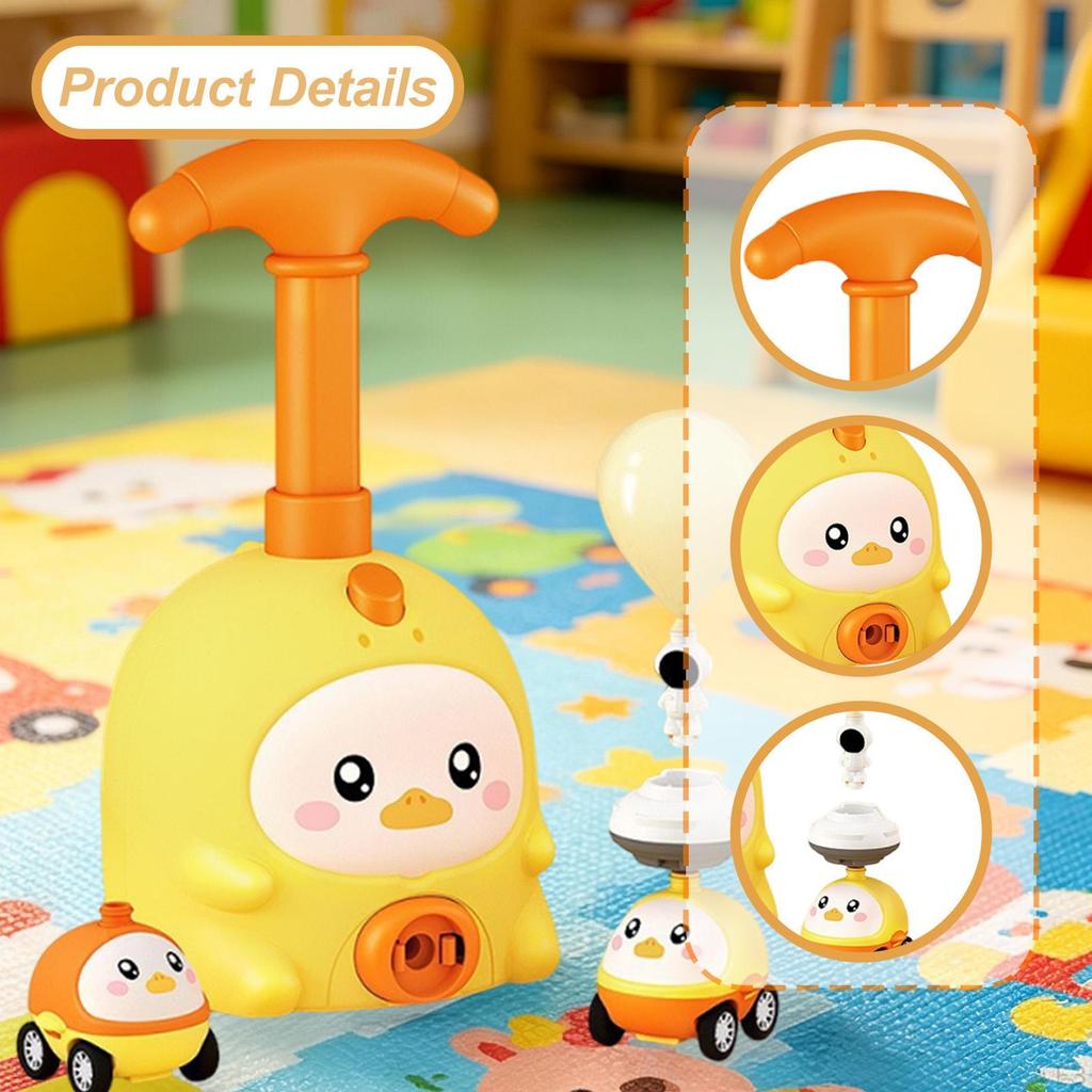 Balloon Car, Pump, Car Kit, Birthday Gift, Educational Toy for 3-4 Year Old Boys And