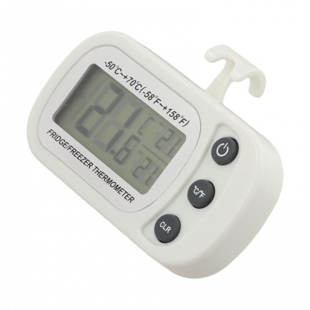 Digital Refrigerator Thermometer Waterproof with Max Min Temperature Memory