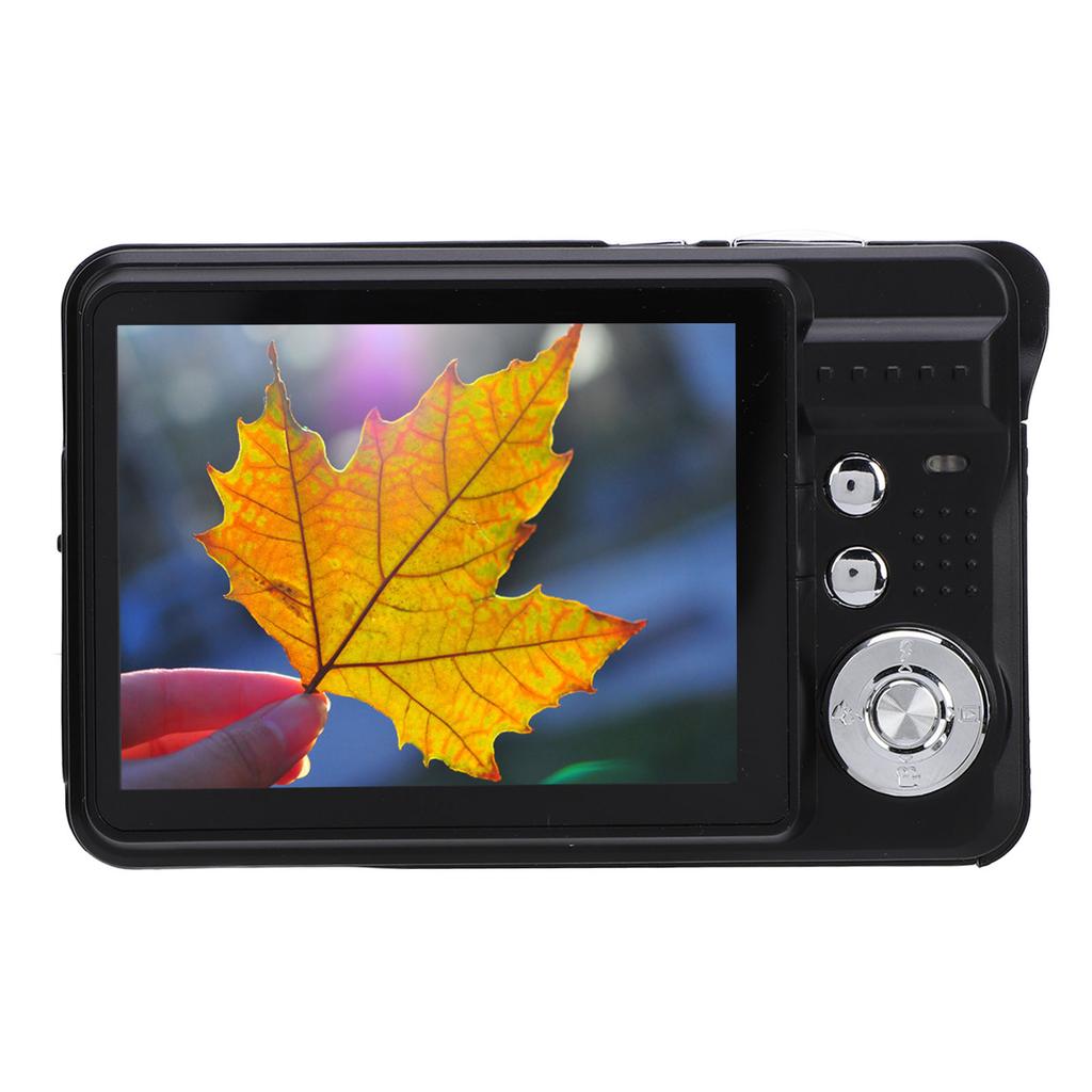 Digital Camera 48MP 4K 8x Zoom 20 Filters 2.7 Inch Screen Anti Shaking Rechargeable Portable Compact Camera for Kids Students