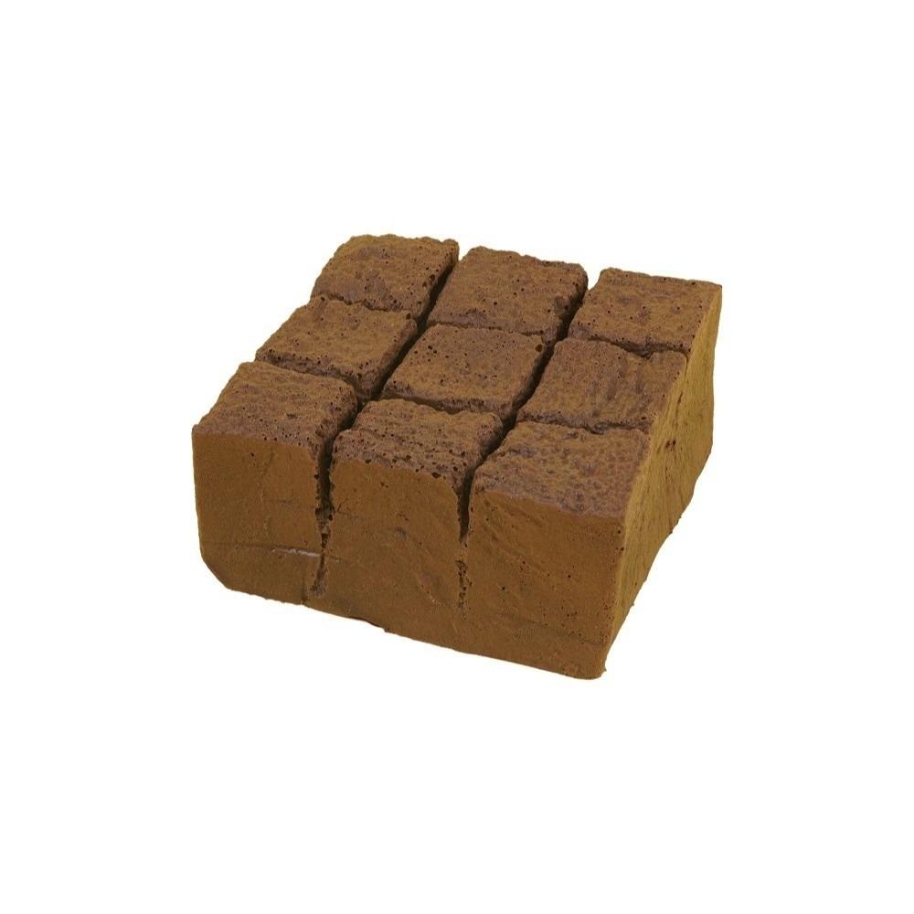 PU Slow Rebound Chocolate Cake Prank Toy Wet And Soft Texture Slow Rebound Toast Toy Prank Toy Use кофейный