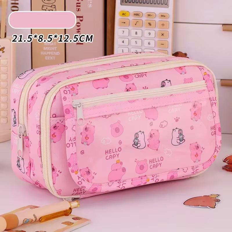 Kawaii Large-Capacity Pencil Case 2025 New Design Cute Itabag Stationery for Primary School Students Boys & Girls