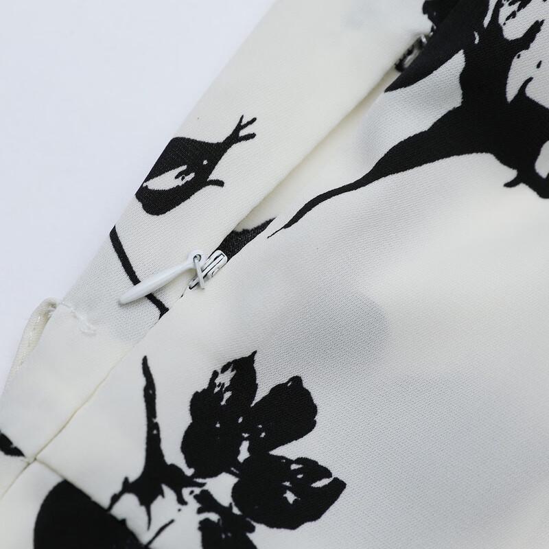 Paster Elegantes V-Ausschnitt A-Linien Chiffon Midi-Kleid