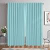 Solid Color Windowpane Drape for Space 2 Panel Kitchen Drapes Divider Household Interior Drapes Halloween Ornament Covers Livingroom