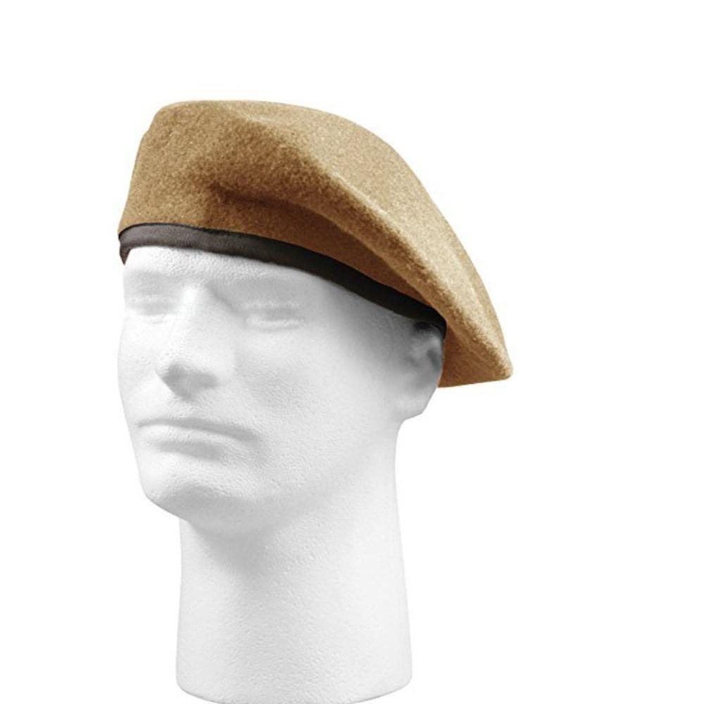 Unisex Uniform Cap Fashion Women Men Army Soldier Hat French Style Wool Bere