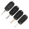 1Pc 3-Button For Renault Remote Folding Key Case,Key Case Replacement Shell,For Renault Sandero Dacia Logan Lodgy Dokker Duster