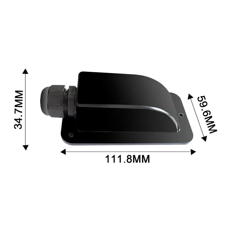 Caravan Solar Car Junction Box Cable Entry Gland Box Roof Wire Entry Cable Connector Single/Dual Hole Automotive Accessorie Amag