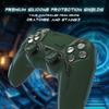 Silicone Cover for PlayVital Mecha Edition PS5 Improved Compatible with Charging Thumb Cap and Sticker Included Controller, Shockproof, Anti-slip