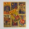 Gold Foil Tarot Card Full Set Color Printing Plastic Waterproof Tabletop Game Cards Tarots For Divination And Spiritual Guidance