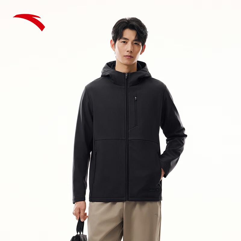 ANTA Men's Hooded Windproof Training Jacket