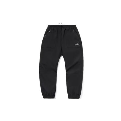 Li Ning Σειρά Skateboard Χαλαρό Μανσέτα Casual Μακριά Παντελόνια Ανδρικά κάτω ρούχα Μαύρο AYKR057-1