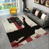The Walking Dead Horror Area Rug Large,Carpet Rug for Living Room Bedroom Sofa Doormat Decoration,Kids Play Non-slip Floor Mat