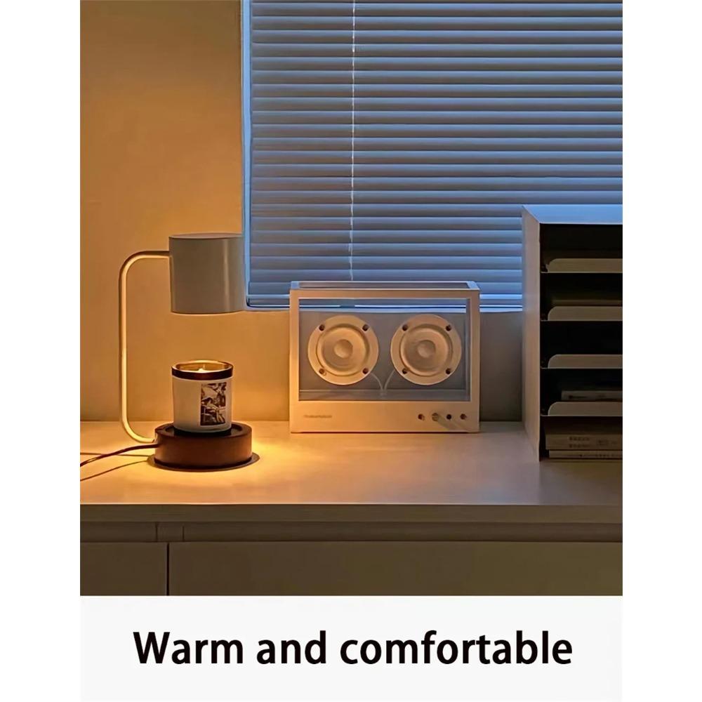 Dimmable Candle Warmer Wax Burner Retro Indoor Lighting Lights Wax Melt Burner Table Lamp Candle Melting Tools Home Decor