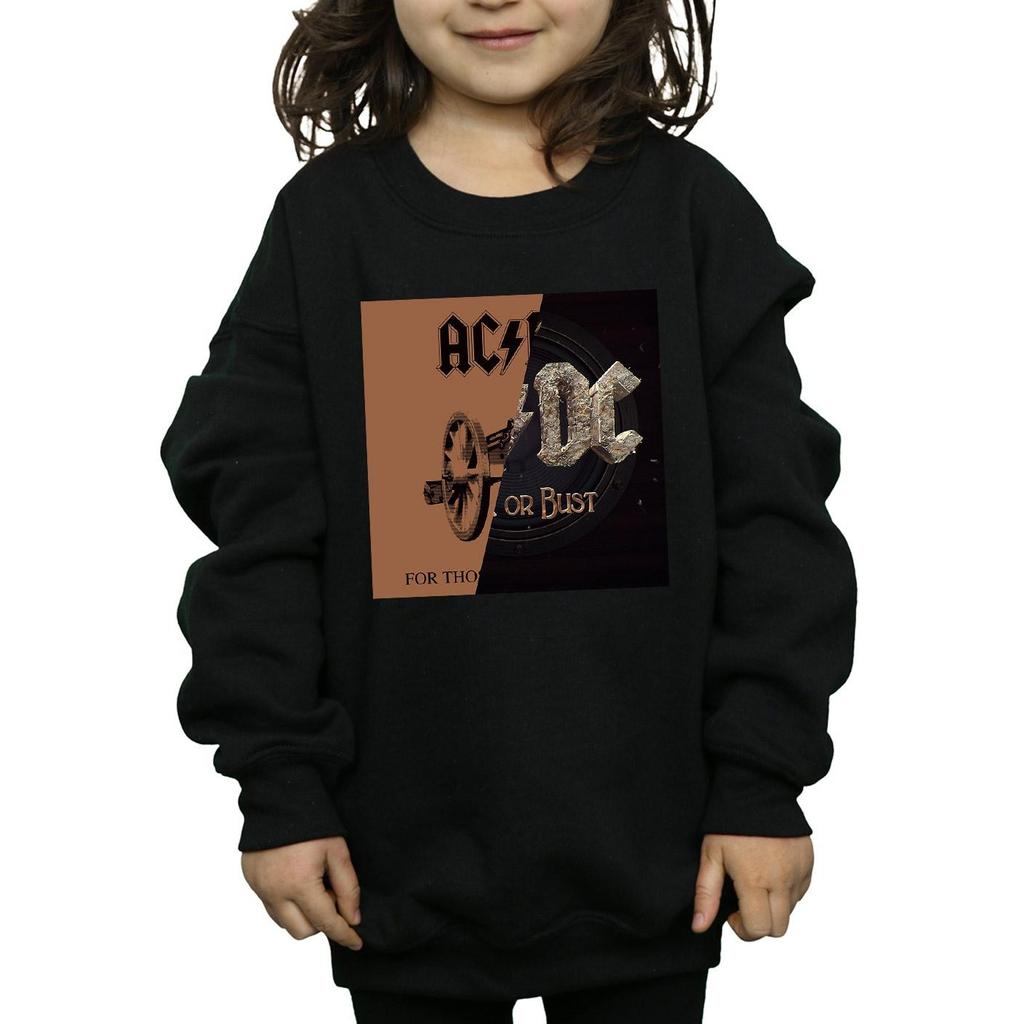 AC/DC Girls Rock or Bust / For Those About Splice Sweatshirt