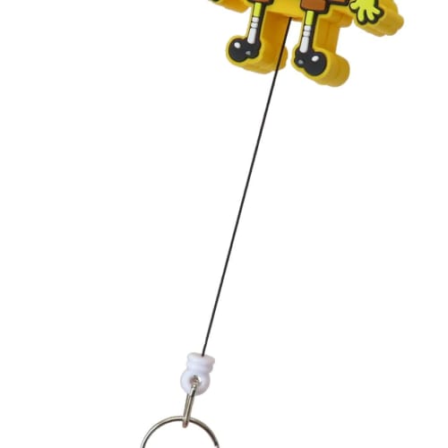 SK Japan Spongebob Key Ring Rubber Reel Keychain/Spongebob