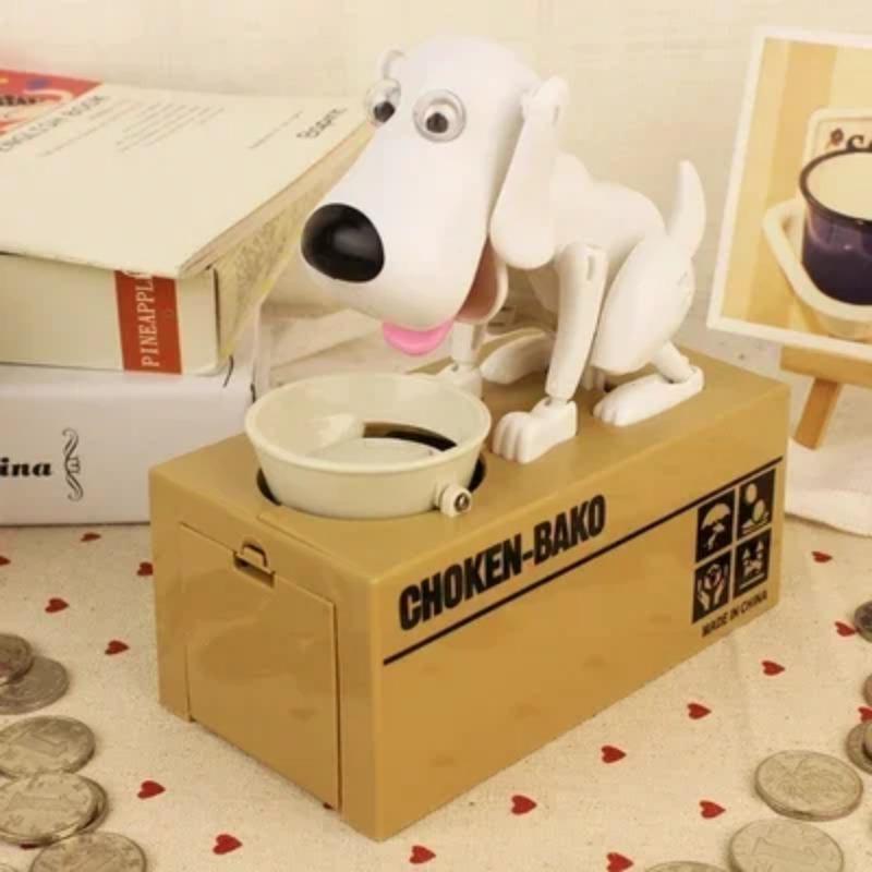 Automated Dog Steal Money Box Piggy Bank Coin Bank For Christmas Gift Kids Birthday Gift  Money Bank