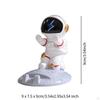 Astronaut Phone Holder Figurine Birthday Gift Crafts Resin Lovely Statue Desk