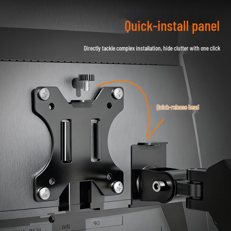360° Rotating Adjustable Computer Monitor Stand with Mechanical Arm