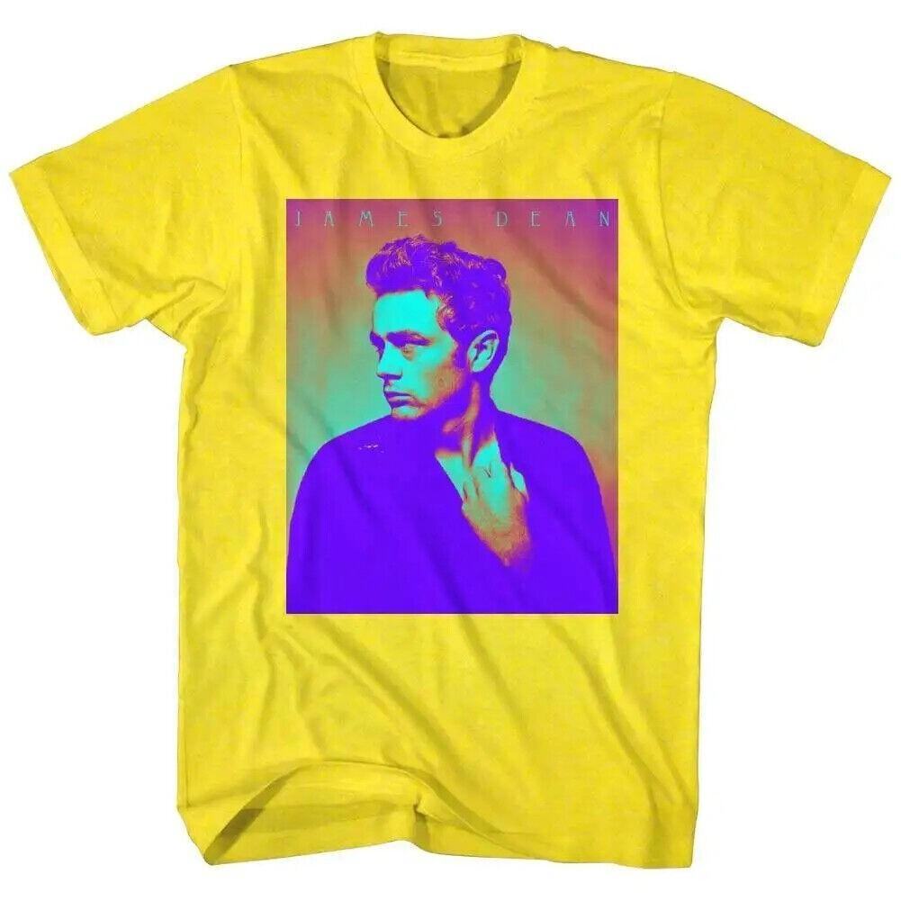 James Dean Neon Contrast Men T Shirt XXXL