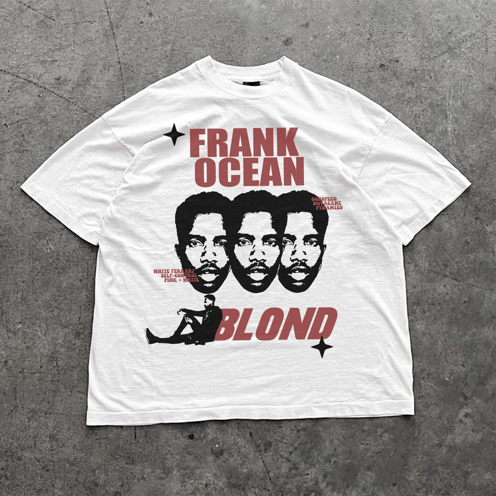 Frank Ocean T shirt, Frank Ocean Graphic Tee, Frank Ocean Merch, Rap Shirt, blond, Frank unisex gift, Frank Concert T-Shirt, Vintage L