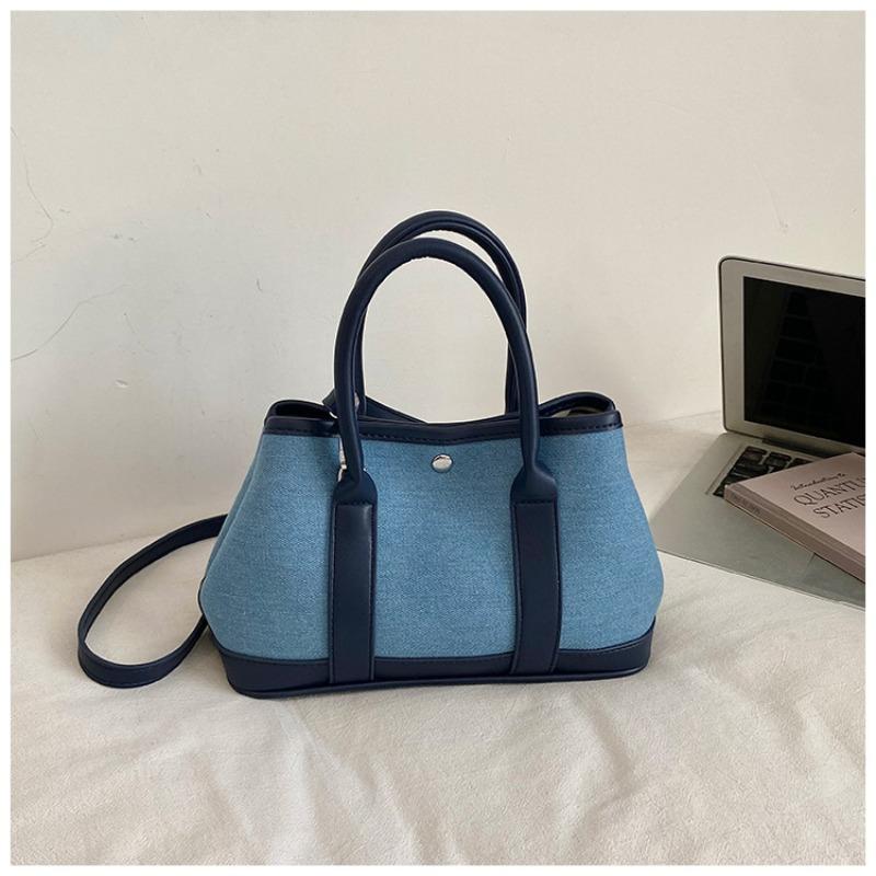 Small-scale Design Hand-held Bucket Bag, Fashionable and Casual Commuting Shoulder Bag with A Slanted Strap