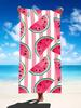 Wassermelonenscheiben-Print Schnelltrocknend Leicht Atmungsaktiv Bequem Strandtuch für Sommer Pool und Outdoor-Aktivitäten