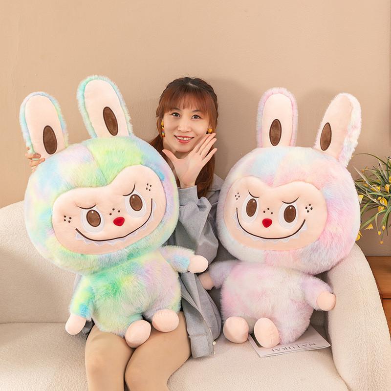 Plush Colorful Toy Cute Cartoon Girl Sofa Pillow Holiday Gifts Dolls