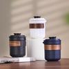 Portable Ceramic & Glass Travel Tea Set