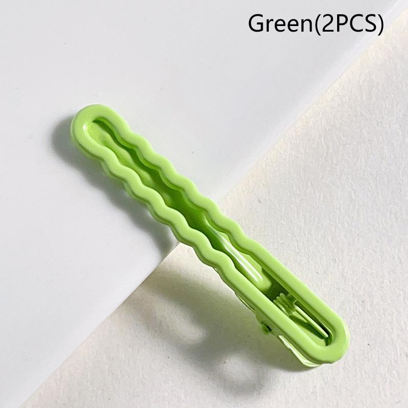 Pinces à cheveux bec de canard à vagues fines colorées, pinces à cheveux BB, pinces latérales pour filles, femmes, enfants, accessoires pour cheveux, décoration, cadeau
