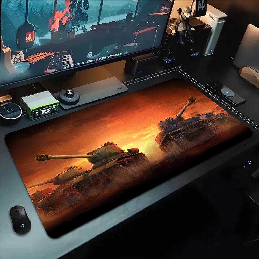 World of Tanks Mouse Pad 500X1000 Mm Large Gaming Mousepad Gamer XL Rubber Otaku Keyboard Pad Laptop Desk Mat