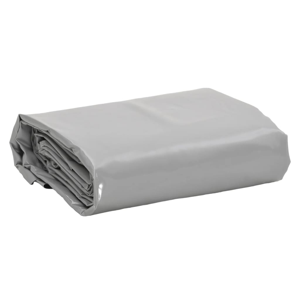 Vidaxl Plandeka, Szara, 3X3 M, 600 G/M²