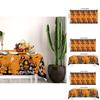 Halloween Disposable Tablecloth With Ghost And Castle Print For Party Decor
