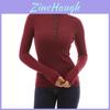 Top casual a collo alto a maniche lunghe da donna, maglione in maglia, T-shirt con bottoni, camicetta, in tessuti di alta qualità per il comfort di tutto il giorno