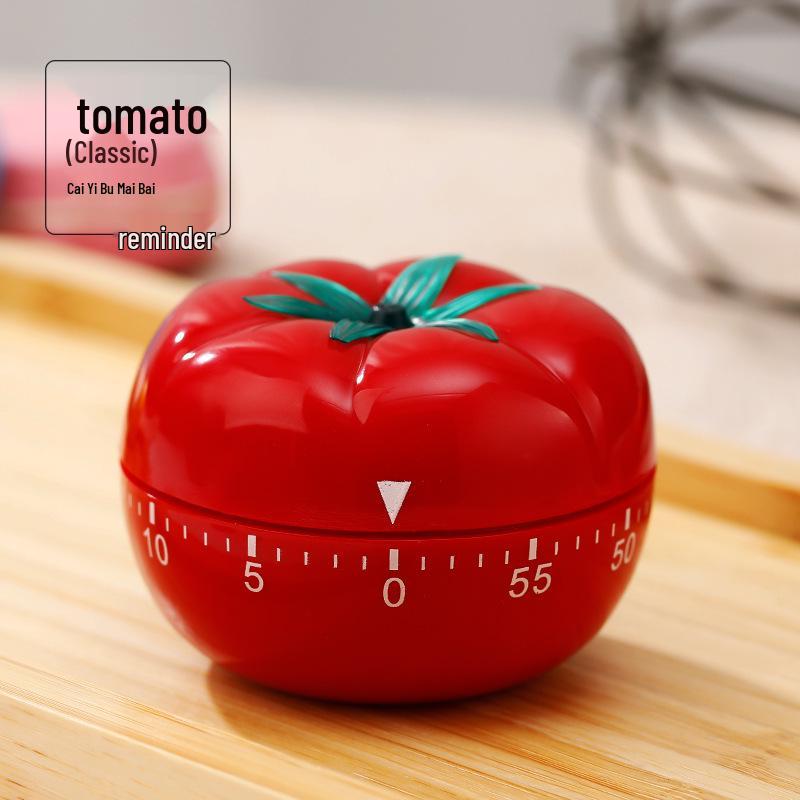 Vibrating Tomato Timer: Silent Alarm Clock & Auto Cycle Reminder Default