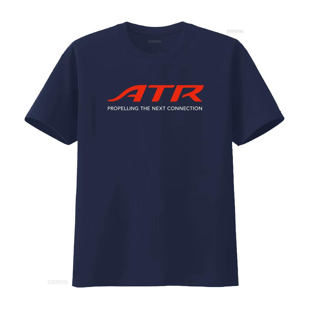 New Atr Logo Active T Shirt American Funny Size S to 5XL Propelling The Next Connection vintage Washed Versatile graphic homme