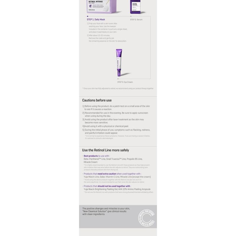 SOME BY MI Intensywna maska ​​na dzień z Retinolem