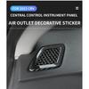 For Honda CR-V CRV 6th Gen 2023 2024 2025 ABS Car Dashboard Conditioning Air Vent Outlet Trim Cover Interior Accessories